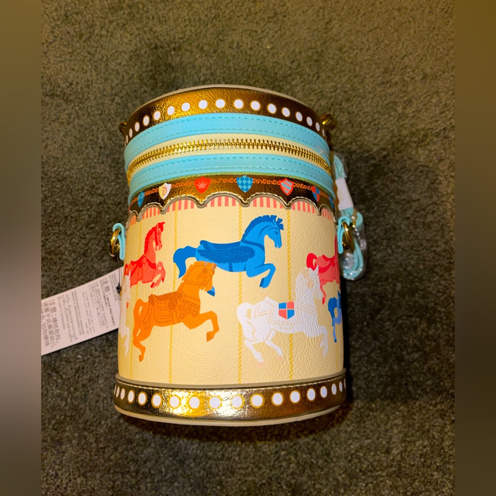 Disney Carousels Loungefly Crossbody Bag
